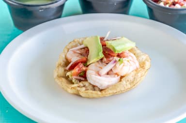 Salbute Camarones a la Vinagreta