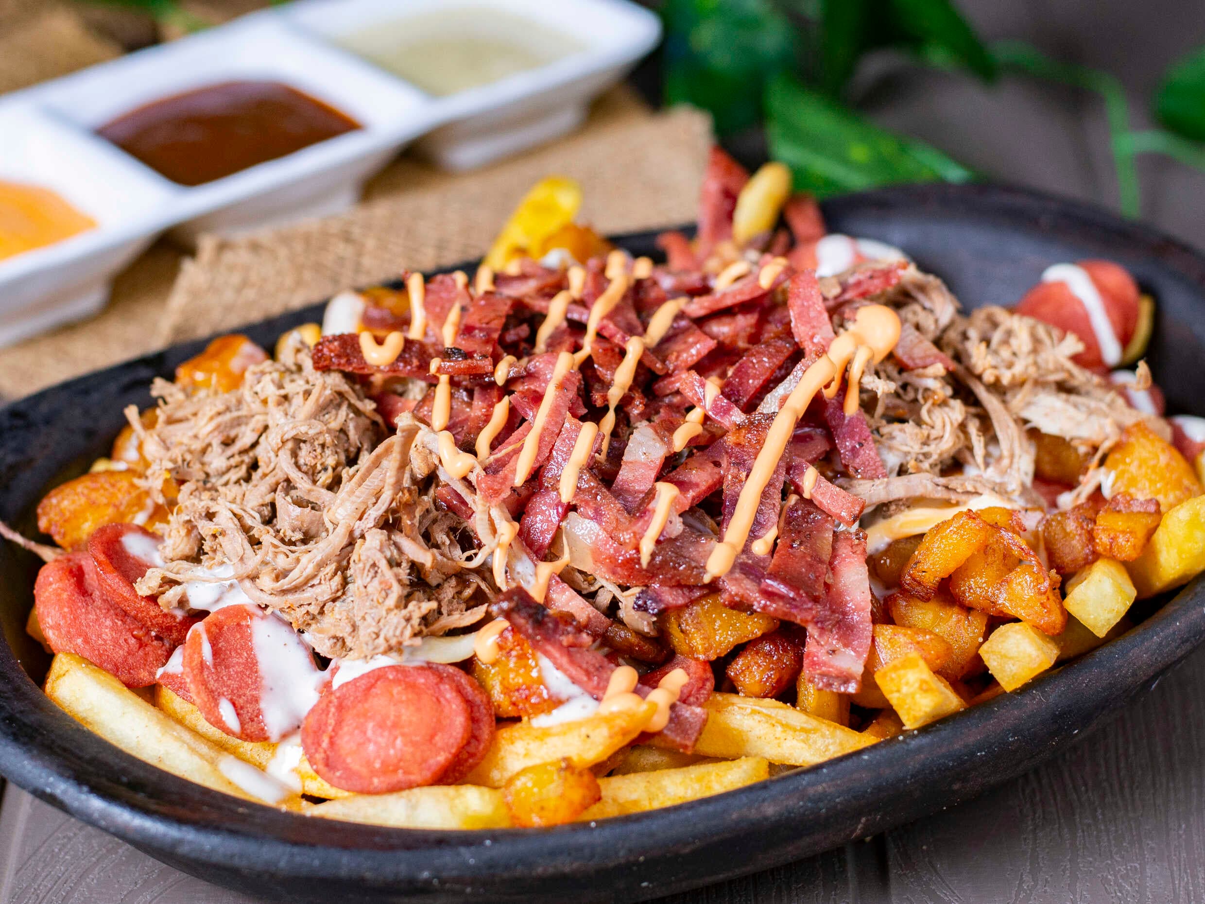 Salchipapa Personal Solo Carne