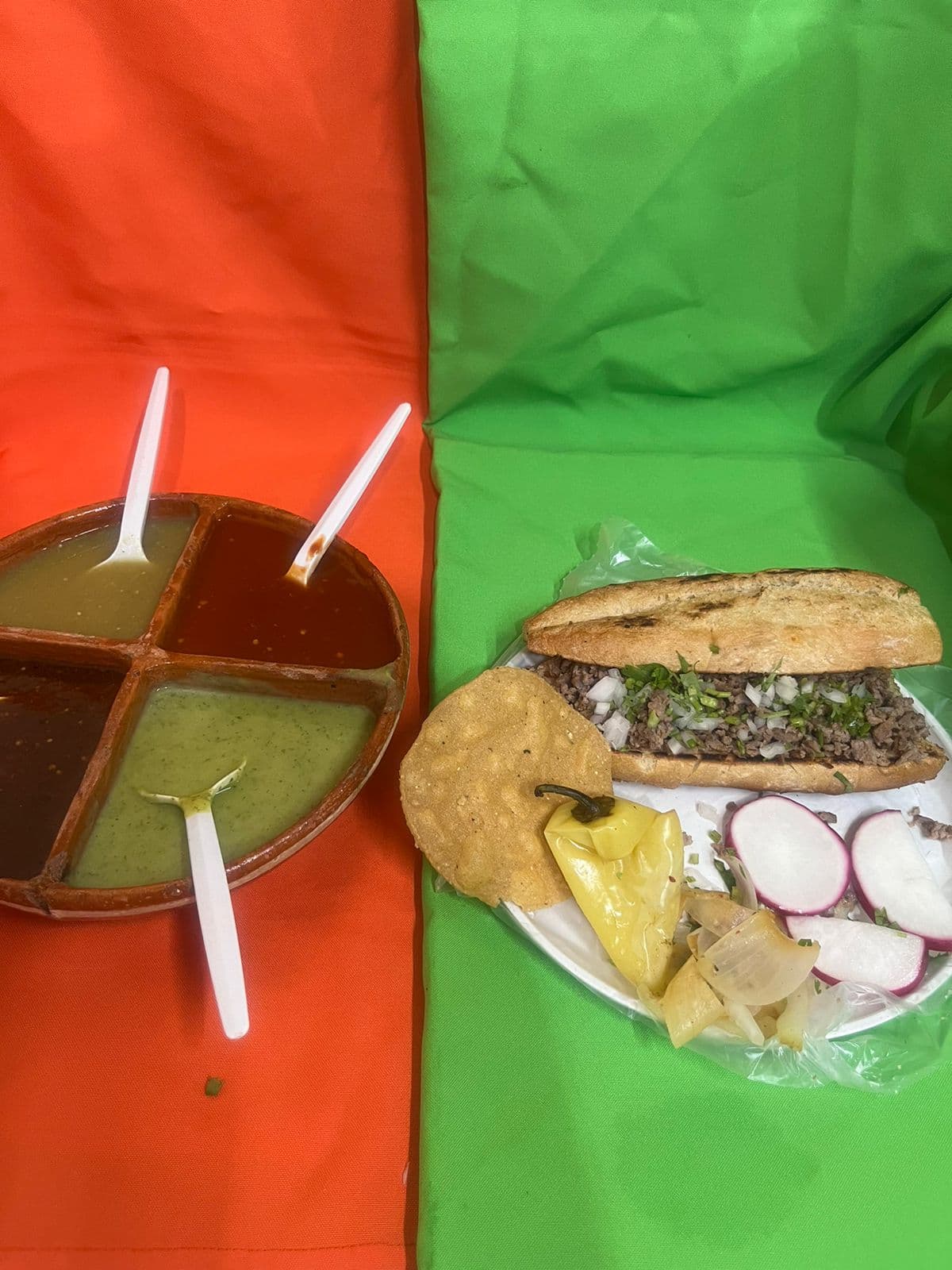 Lonche de Bistec