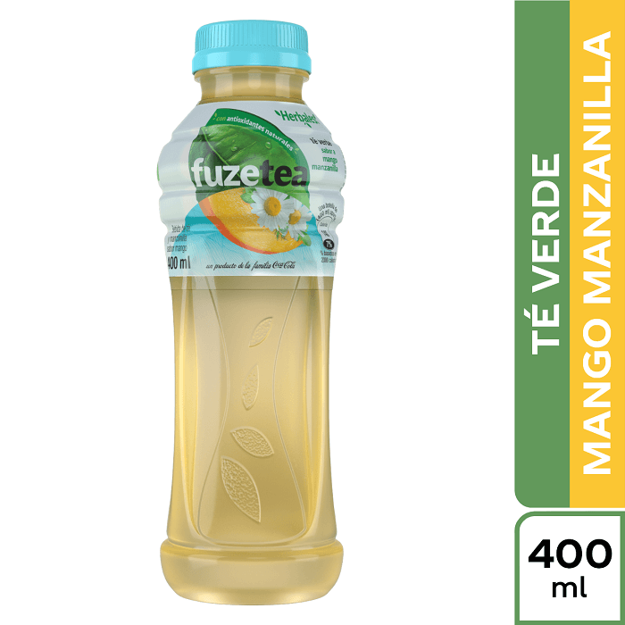 Té Verde Fuze Mango Manzanilla 400ml