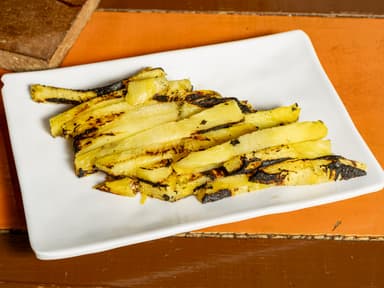 Piña asada