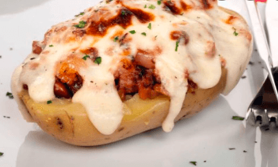 Papa Rellena de Arrachera Chica