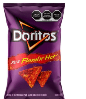 DORITOS FLAMING HOT preparados