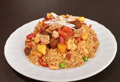 Combo Arroz Paisa 2L + papas + bebida