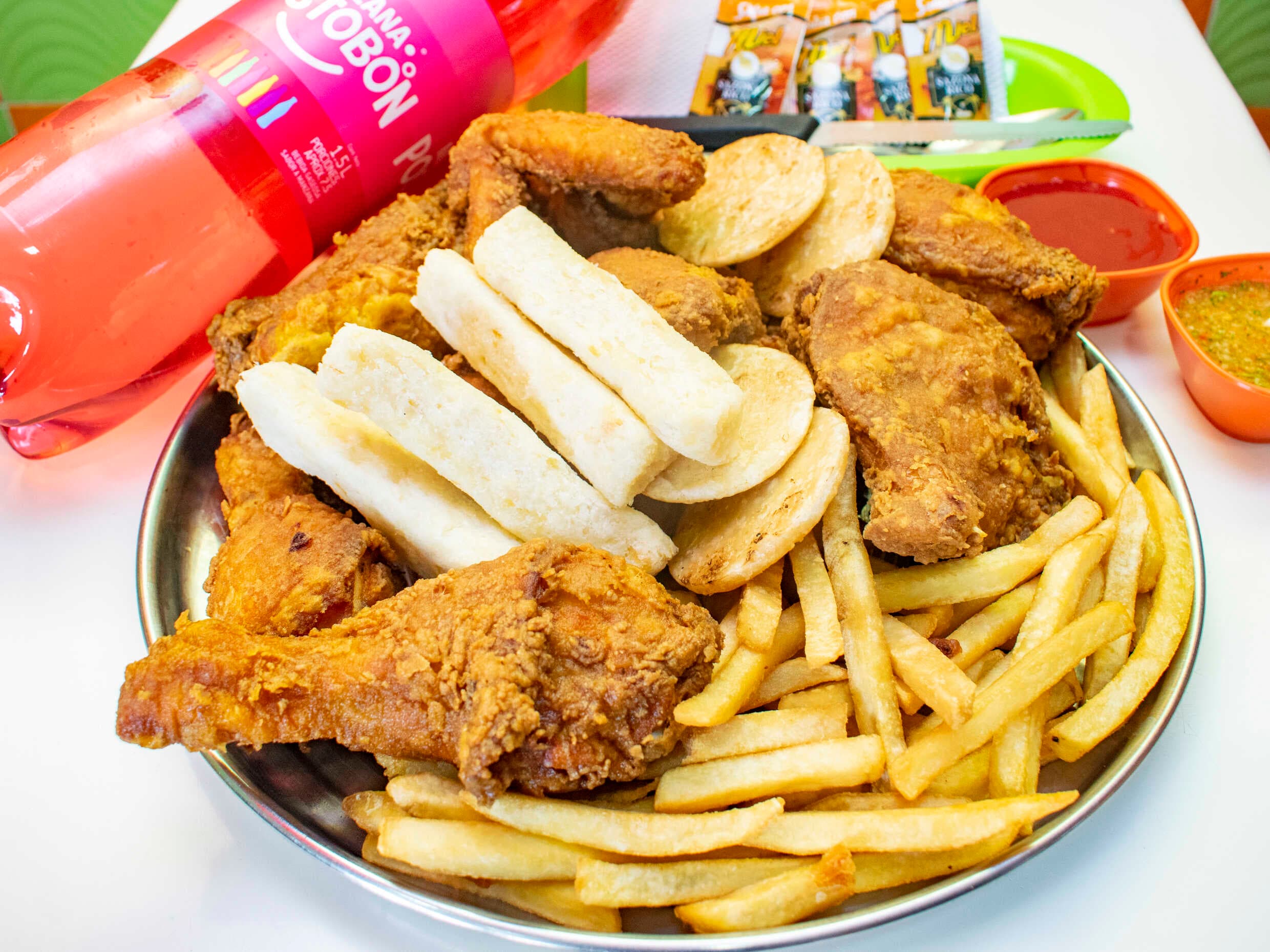 Combo 1 Pollo Broaster + Gaseosa Econolitro