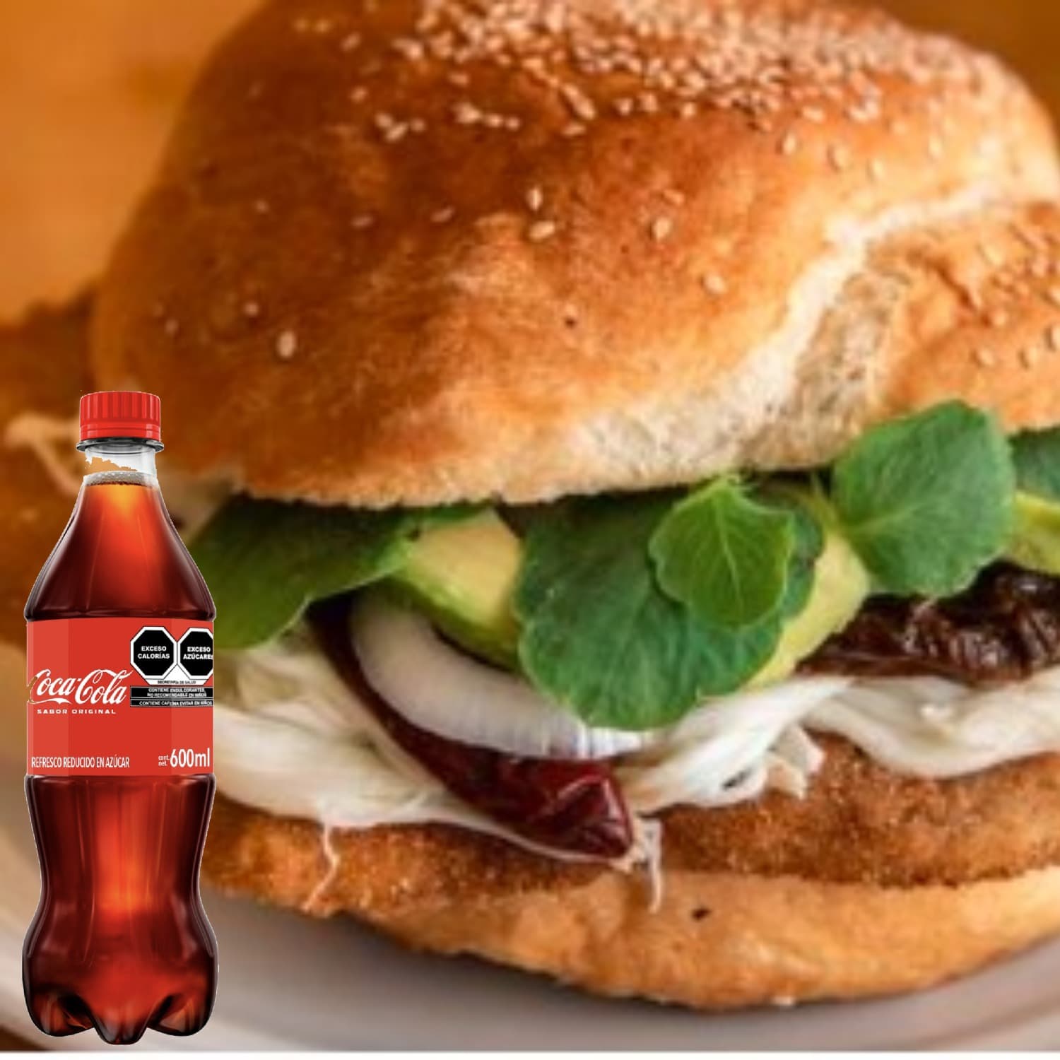 2 Cemitas Doble Milanesa+2 Refrescos!!