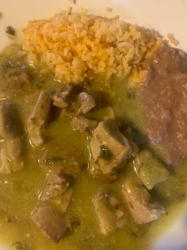 Carne Puerco en Salsa Verde