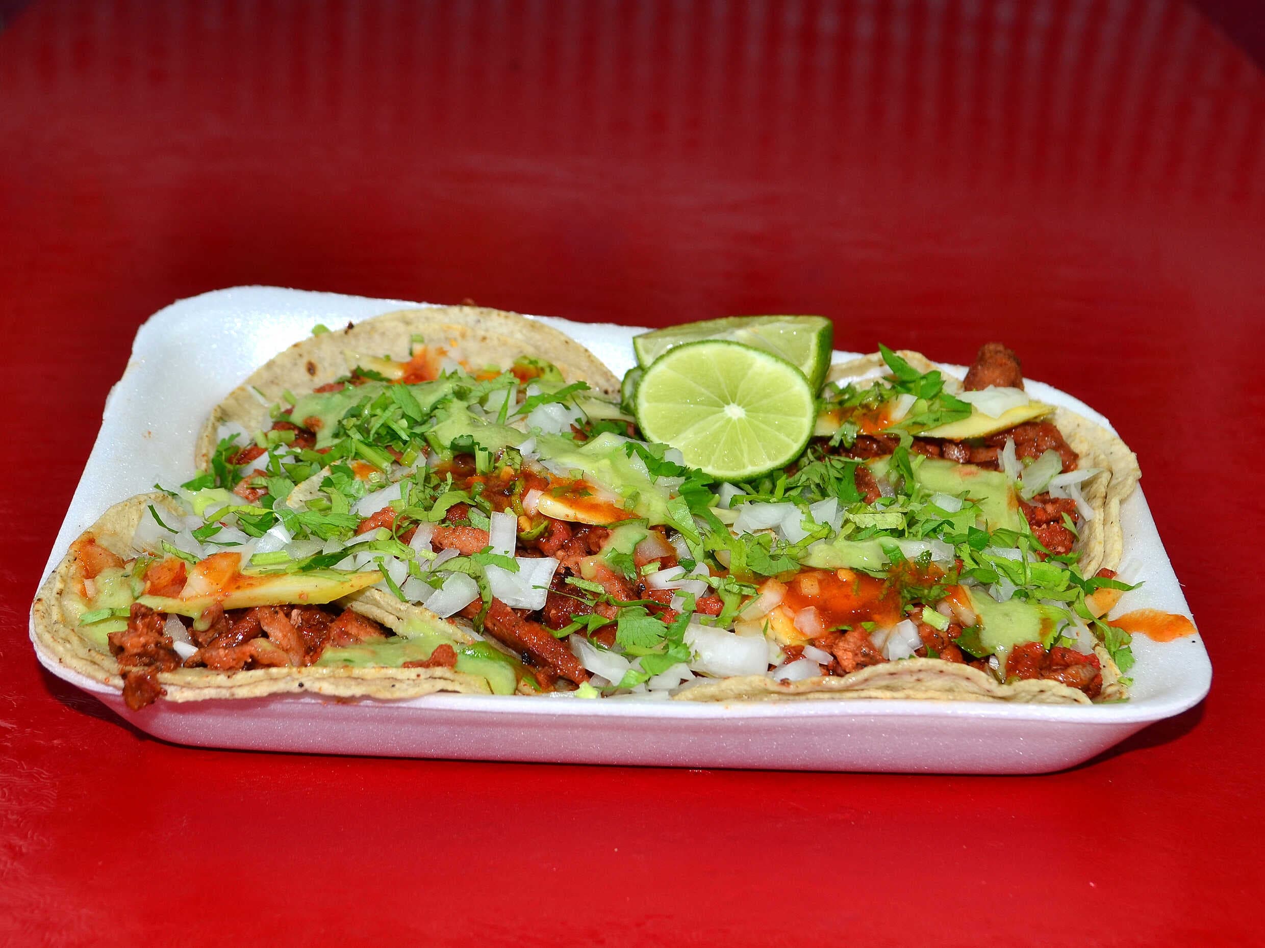Taco de Pastor de Harina