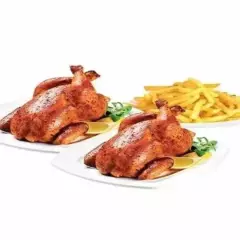 2 Pollos A La Brasa Enteros + Inca Kola 1,5 Lt