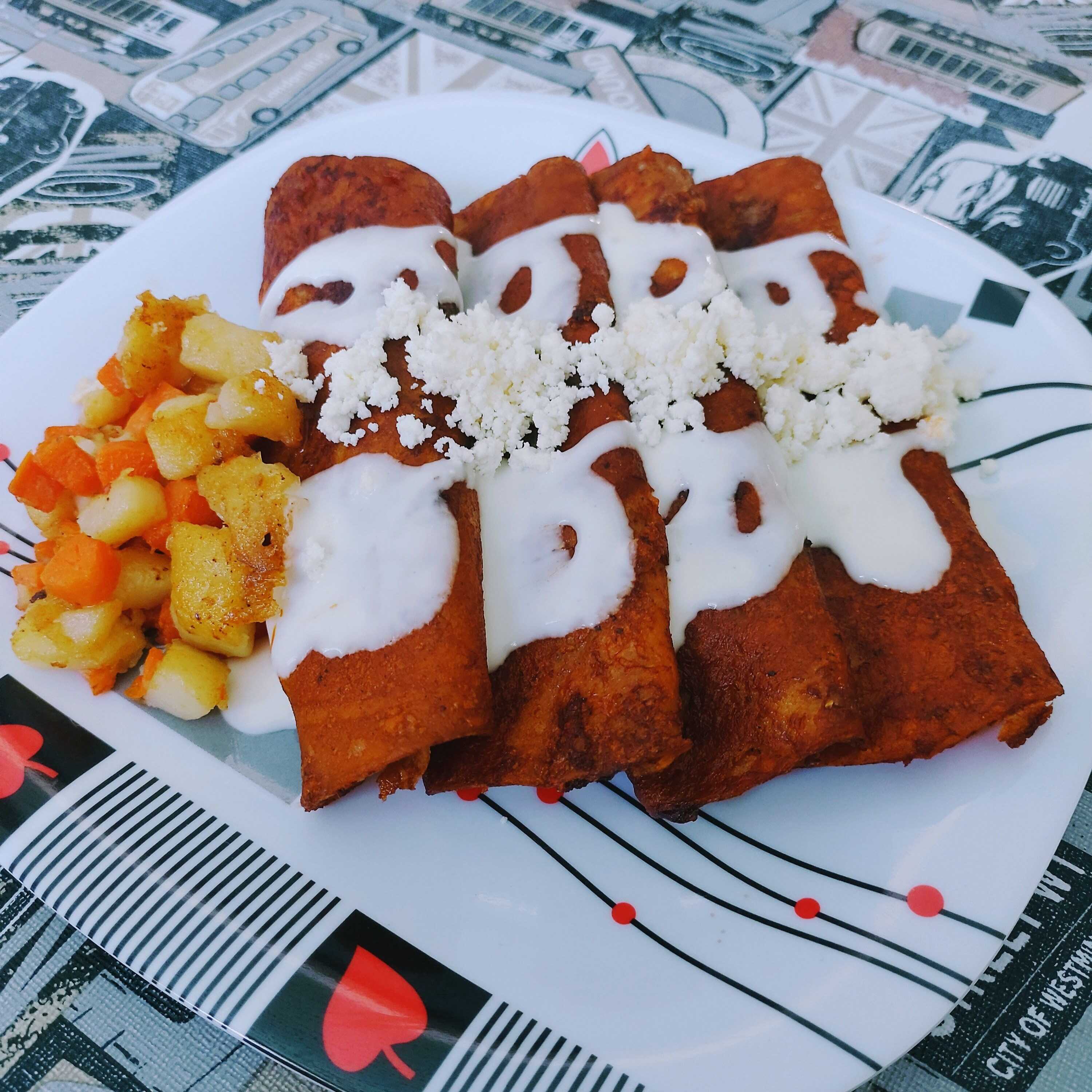 Enchiladas Querétanas.