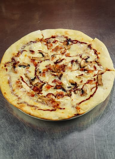 Pizza Jamón y Champiñones Personal