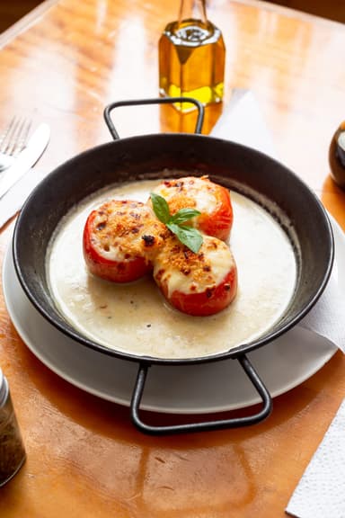 Tomates Rellenos Gratinados