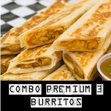 Combo 3 Burritos con Bebida