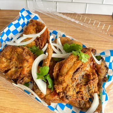 2 Pollos Frito Cantones