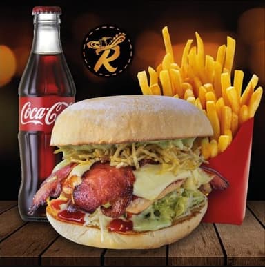 Combo Hamburguesa Pollo