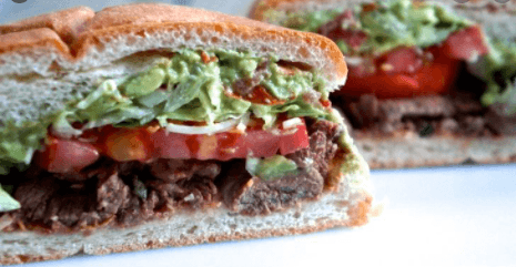 Torta de carne asada