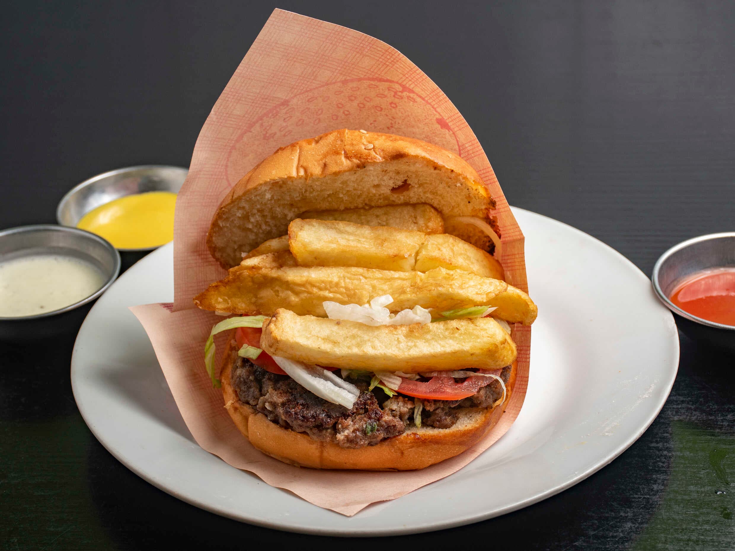 Hamburguesa Casera + Inca Kola 500 ML