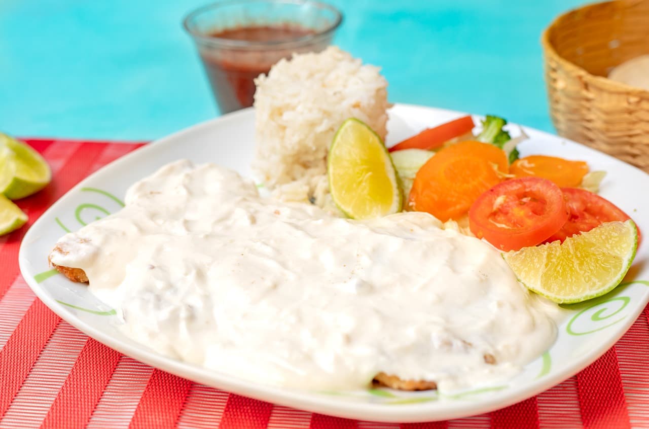 Pescado en Salsa de Queso
