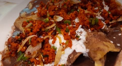 Enfrijoladas Veracruzanas