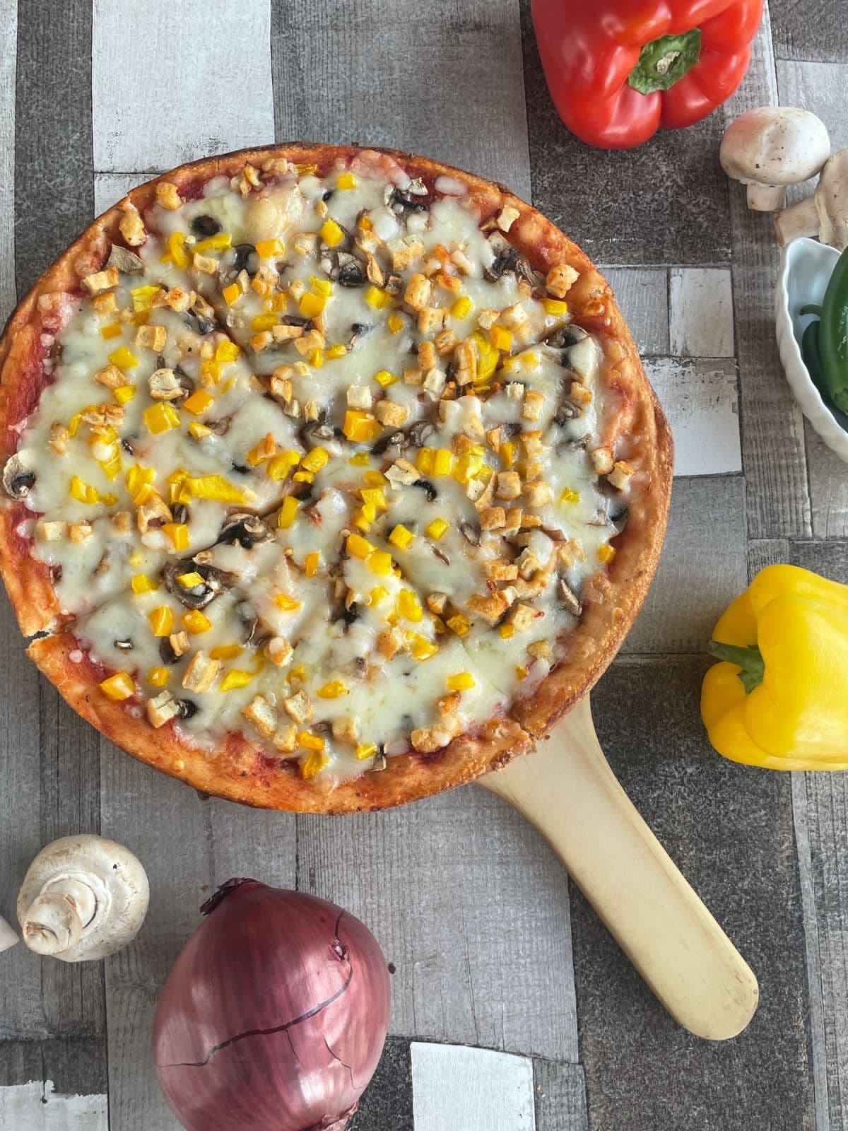 Pizza con Champiñones Kids 25 Cm