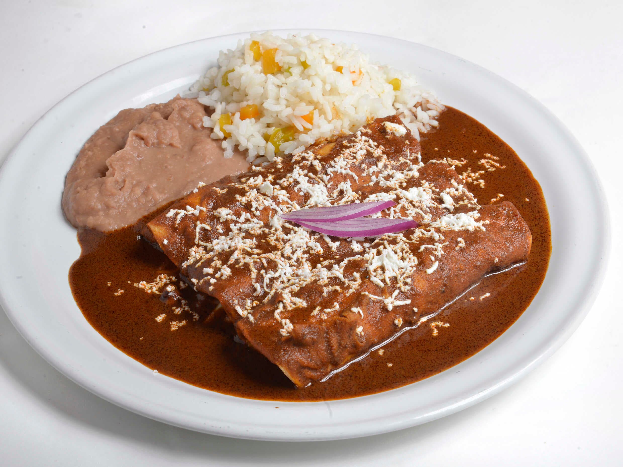 Enmoladas de Pollo