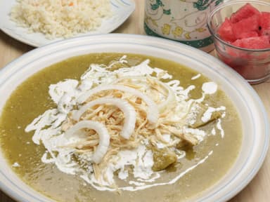 Enchiladas Verdes