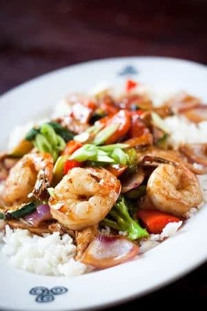 Orden de Teriyaki de Camarón