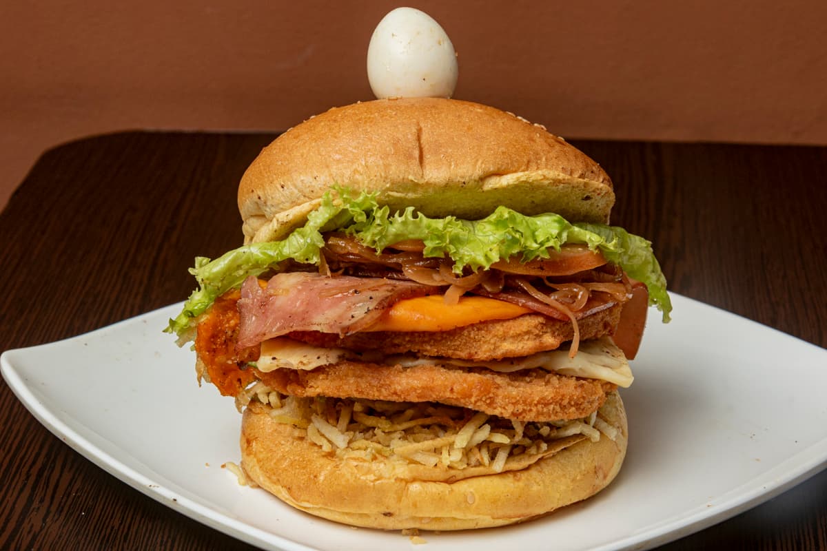 Hamburguesa Fusión Doble Pollo