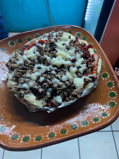 Papa Asada Bistec