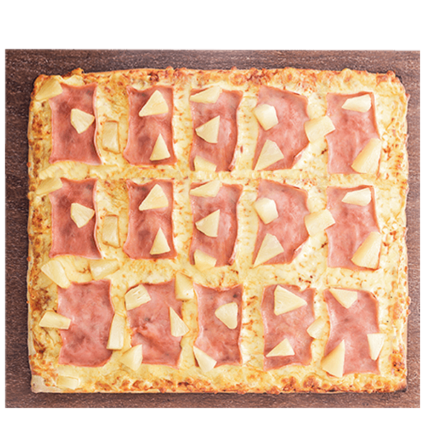 Pizza Pareja Hawaiana (Mediana)