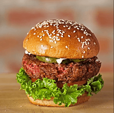 Classic Burger con Papas fritas