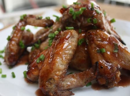 Alitas de pollo BBQ