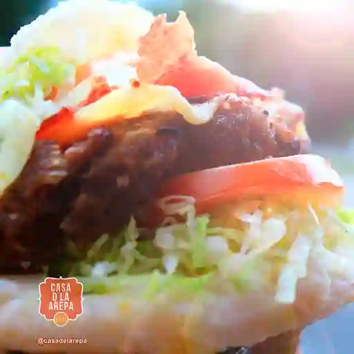 Arepa Burger Rellena