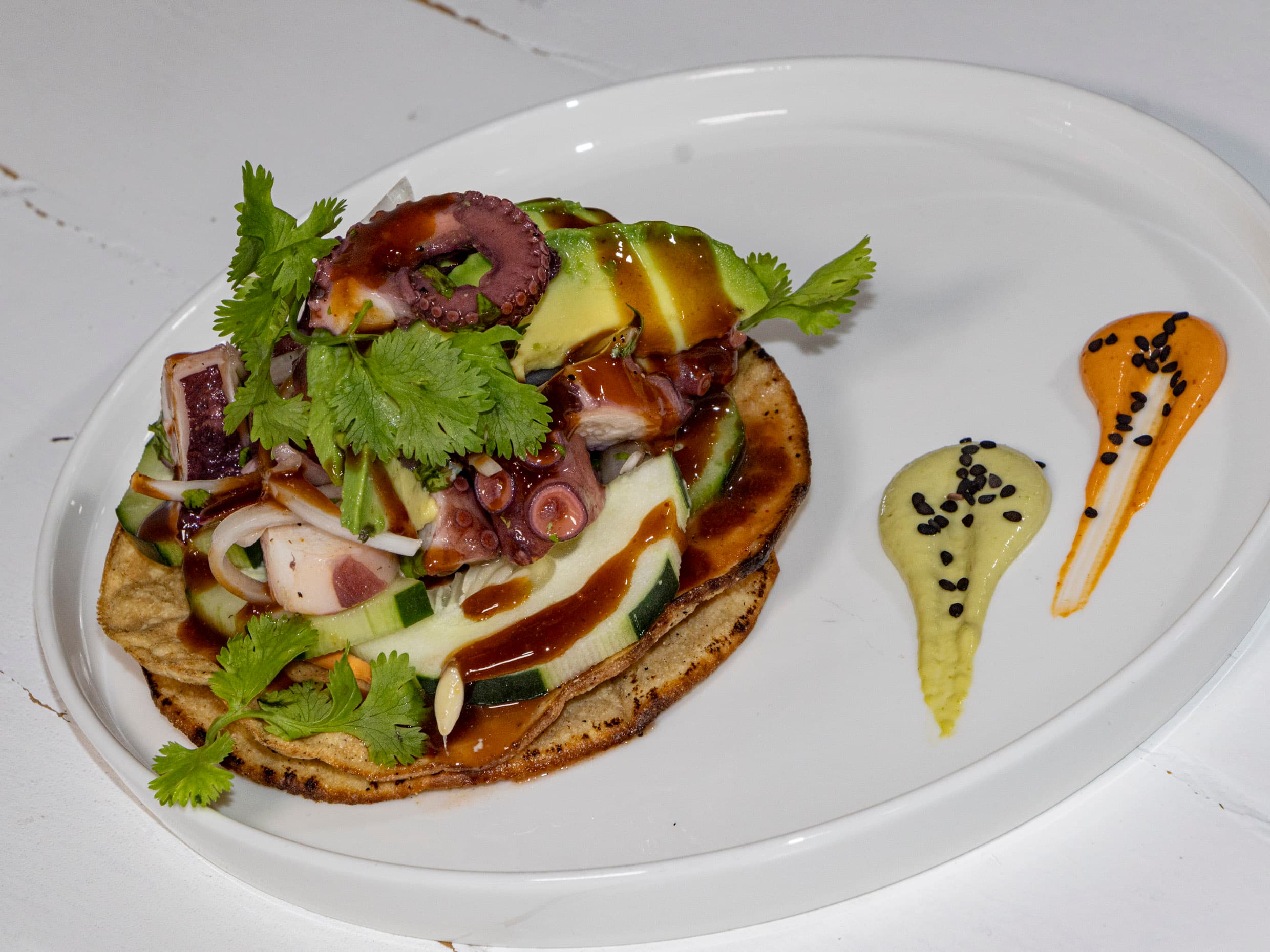Tostada de Pulpo