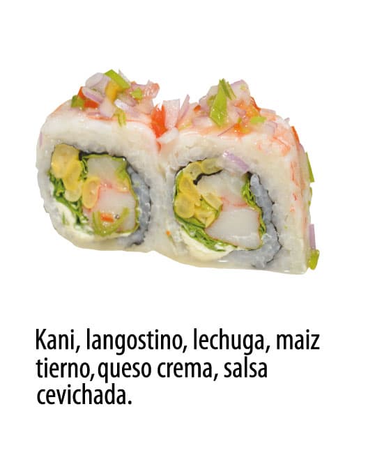 Roll acevichado 6 bocados