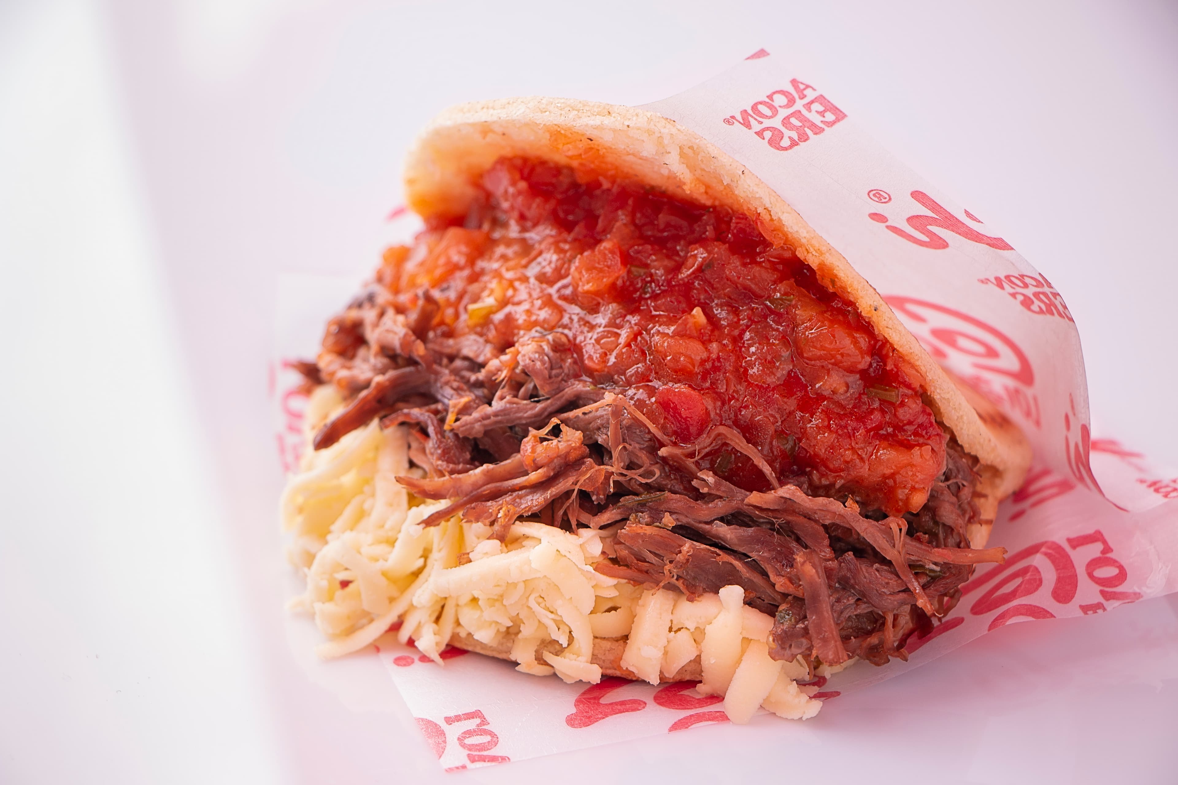 Arepa Desmechada