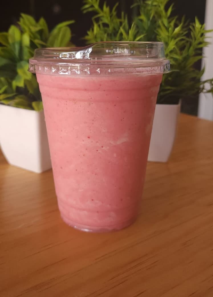 Smoothie Fresa con Plátano