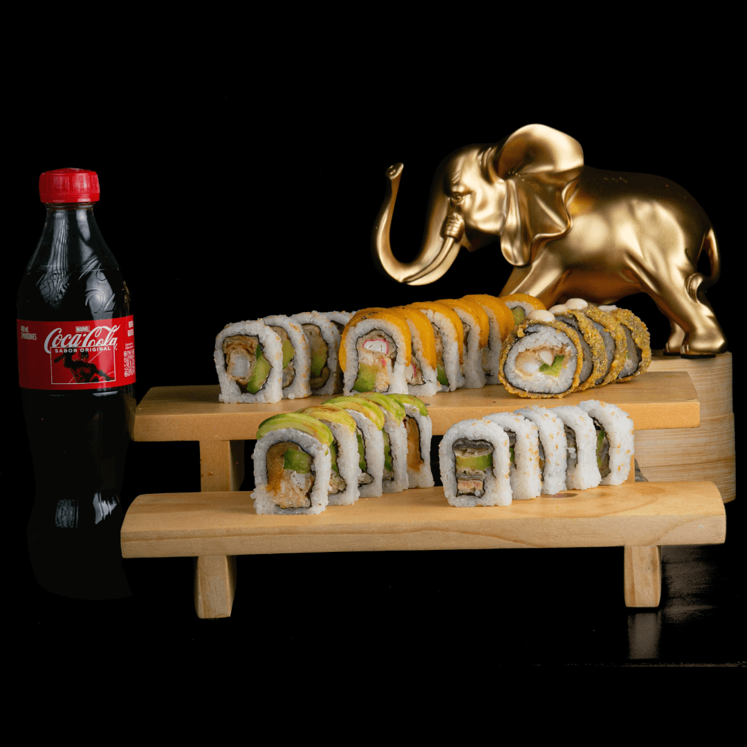 Combo 18 Bocados + Coca-Coca 250ml