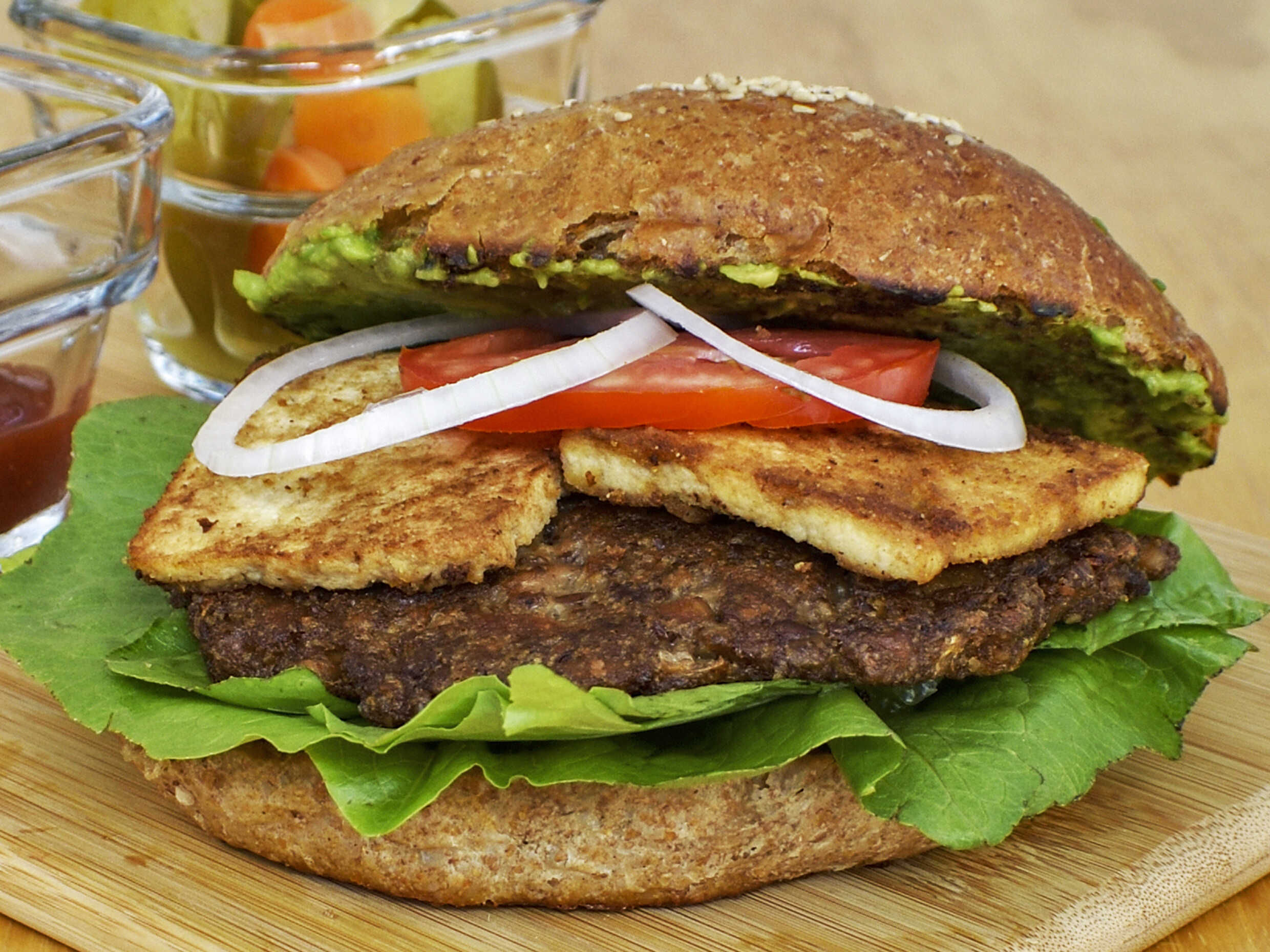 Hamburguesa Vegana Sencilla