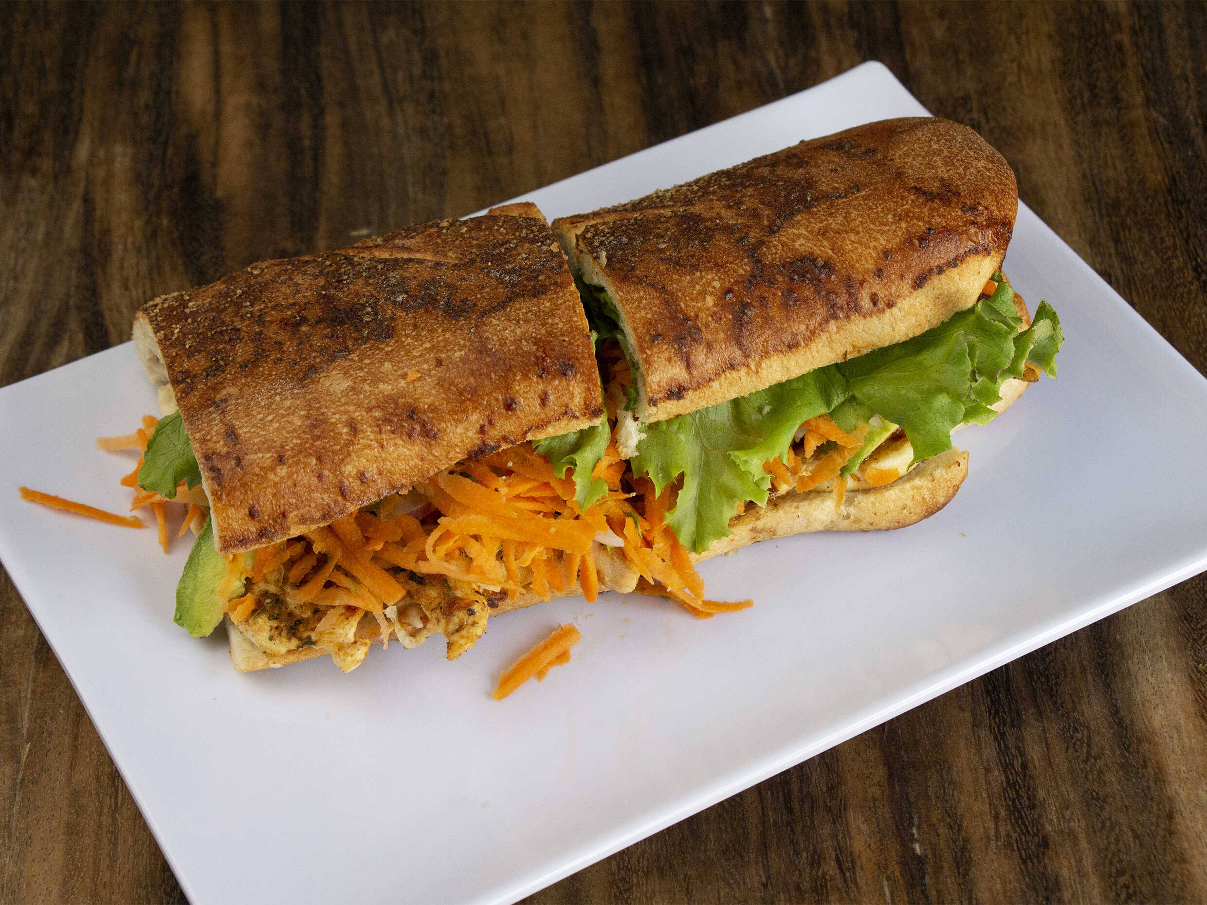 Baguette de Pollo y Quesos