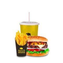 Mega Burger mas Refresco