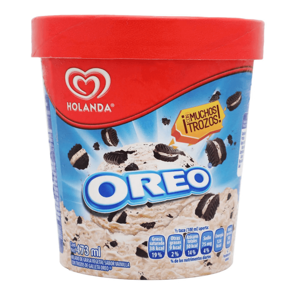 HOLANDA HELADO OREO MICHA 473ML