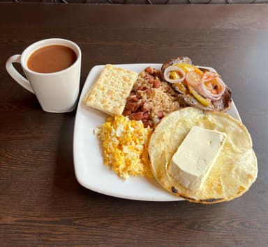 Desayuno completo de higado