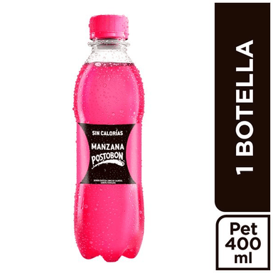 Gaseosa Manzana Light POSTOBÓN 400 Ml