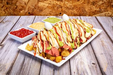 Salchi Gratinada Maíz - 2 Personas