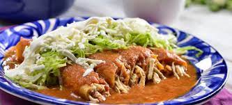 Enchiladas de Pollo