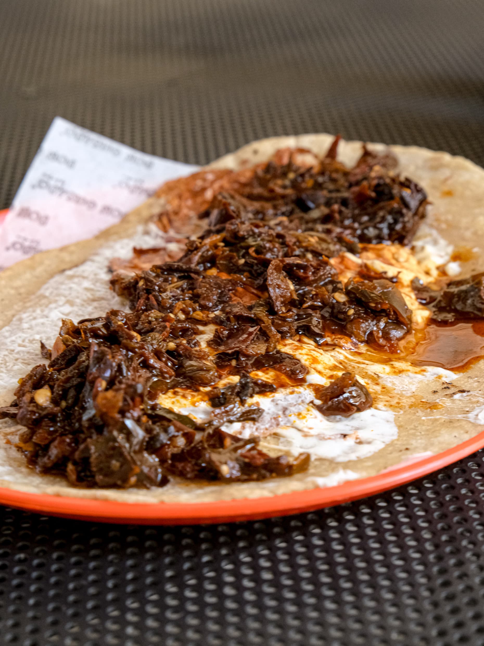 Quesadilla con Guisado