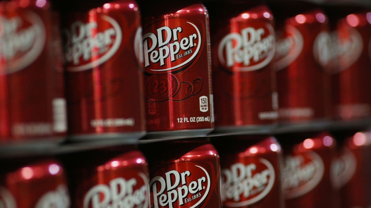 Dr pepper lata