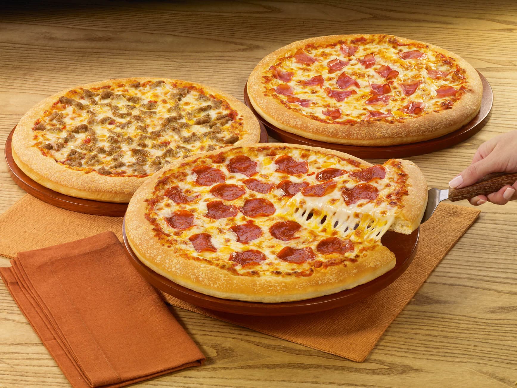 Super Combo 3 Pizzas Grandes de 3 Ingredientes