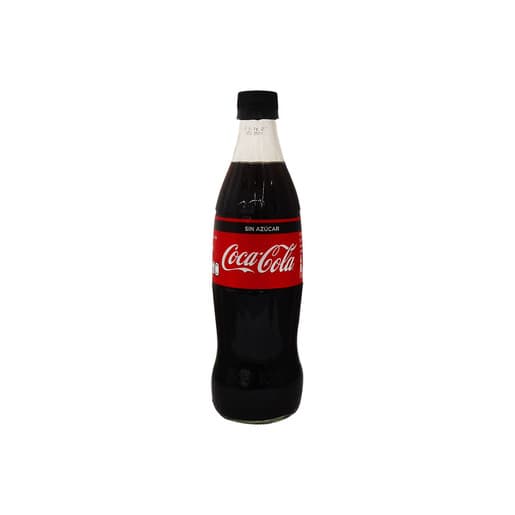 Coca Cola Sin Azúcar (De medio litro)